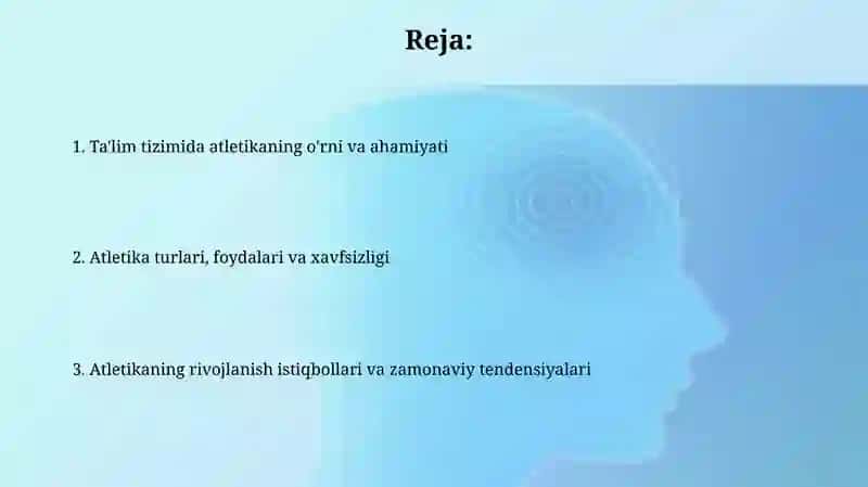Yengil atletikaning jismoniy tarbiya tizimidagi o'rni va ahamiyati 2