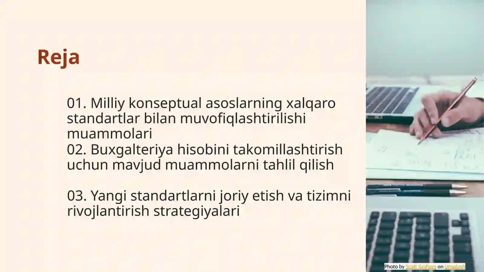 Oʻzbekistonda buxgalteriya hisobining milliy konseptual asoslarini xalqaro kontseptsiyalariga muvofiqlashtirishdagi muammolar va uni takomillashtirish 2