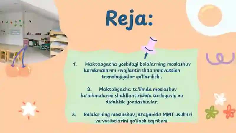 Maktabgacha ta'limda innovatsion texnologiyalar 2