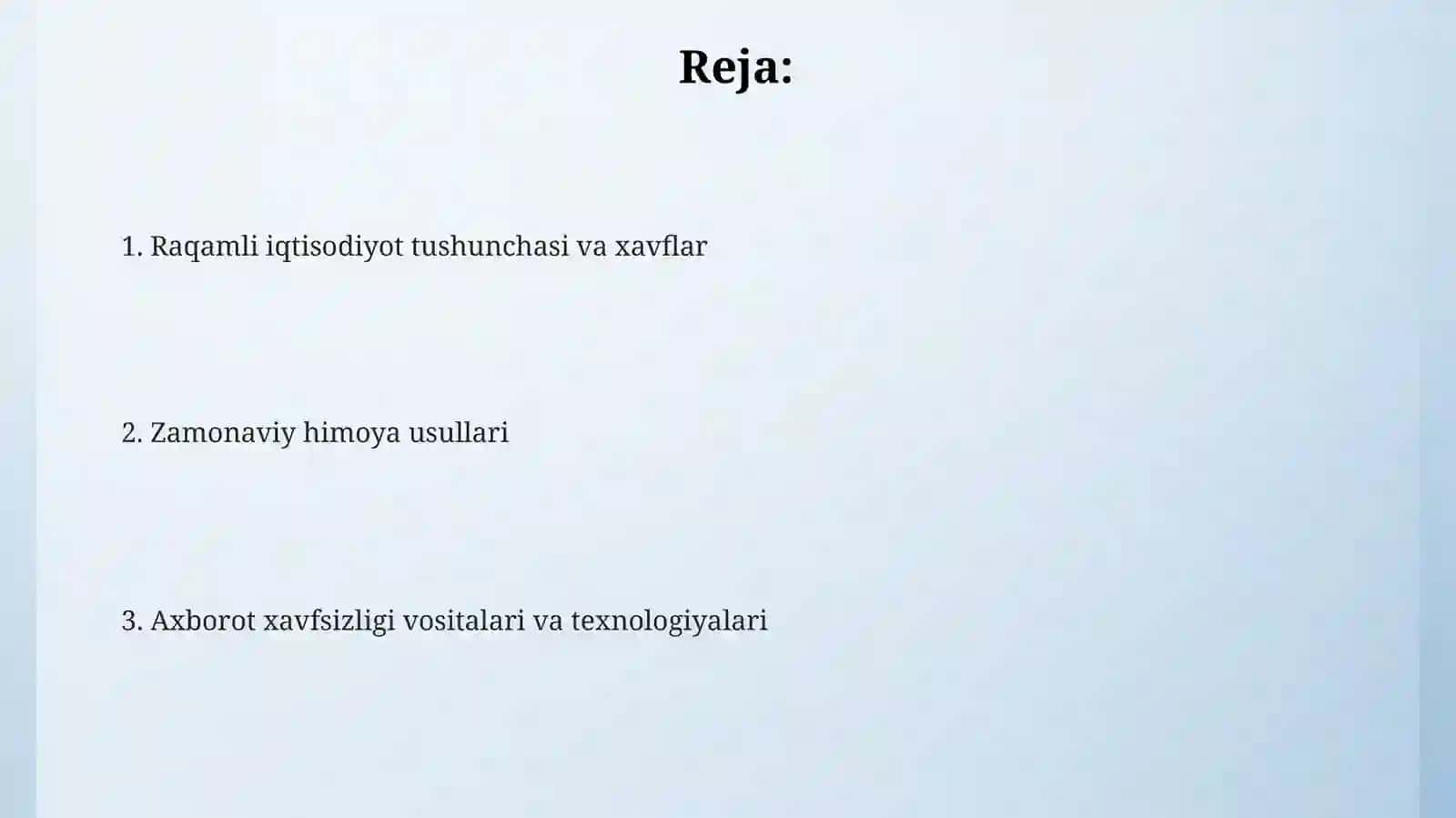 Raqamli iqtisodiyotda axborot xavfsizligini ta'minlashning zamonaviy usullari va vositalari 2