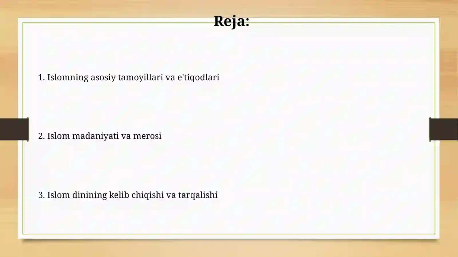 Islomiydinlar 2