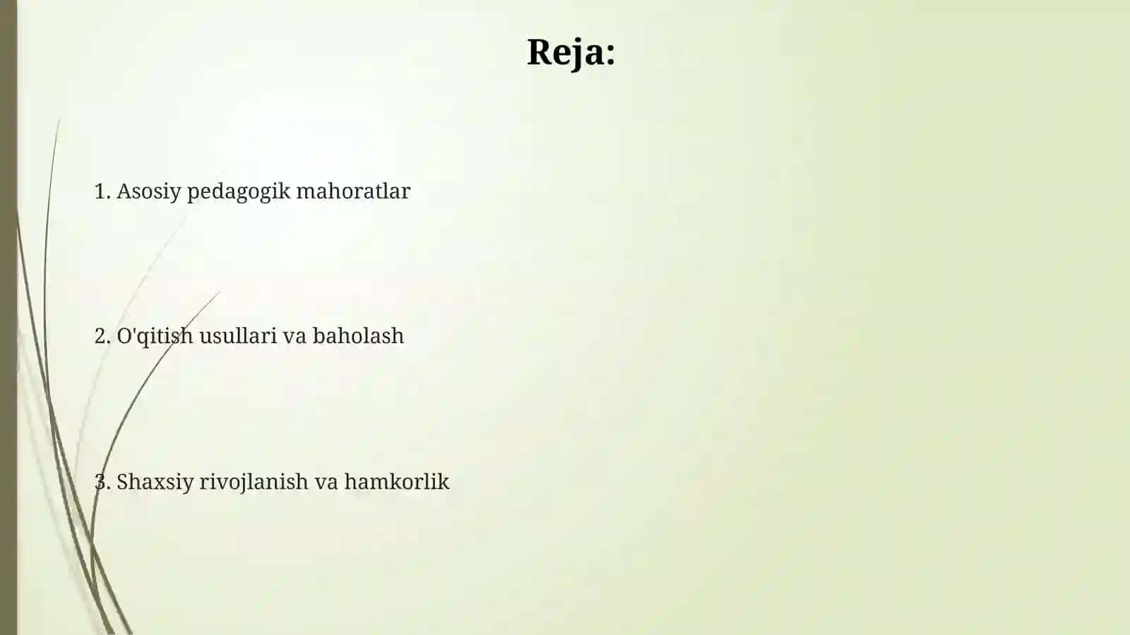 Pedagogik mahoratning tarkibiy qismlari 2