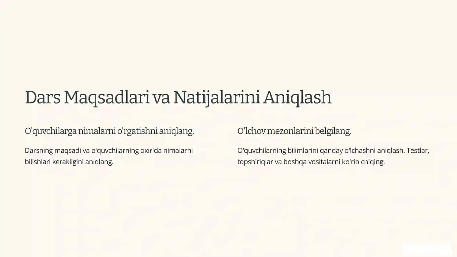 Geografiya Darslarini Samarali Rejalashtirish 2