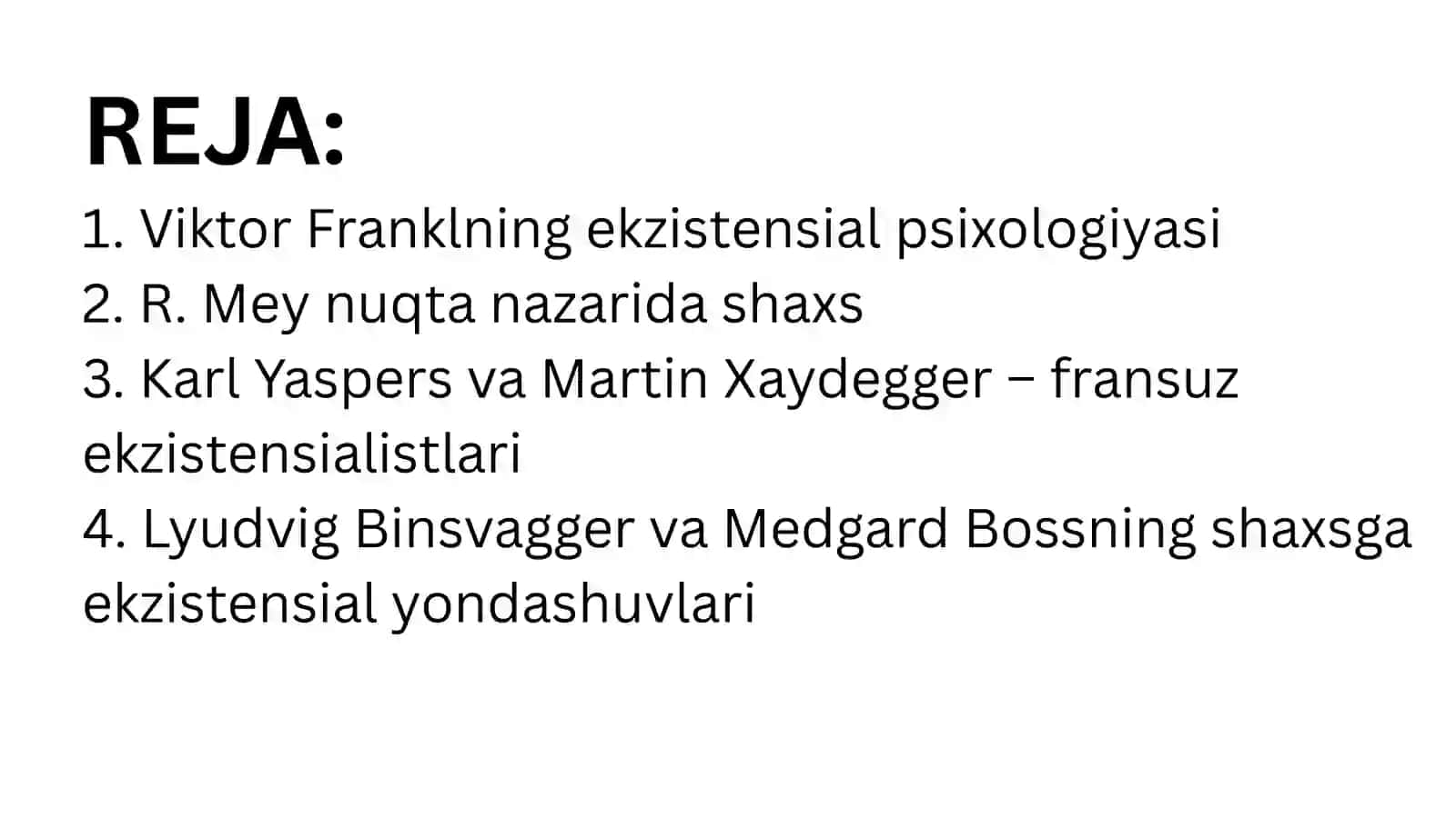 Shaxs ekzistensial psixologiyasi 2