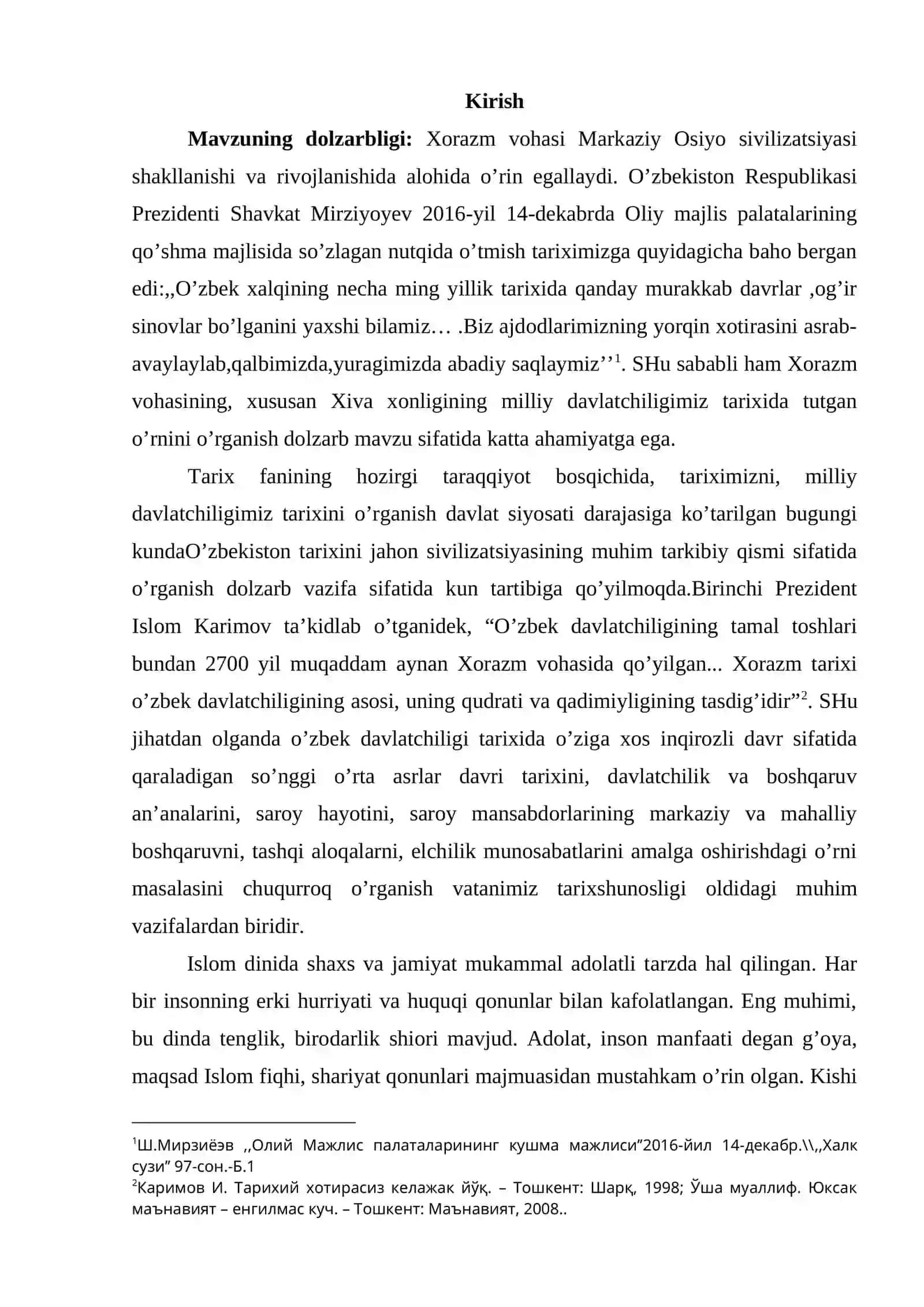 Xiva xonligida jadidchilikning o`ng va so`l oqimlari 2