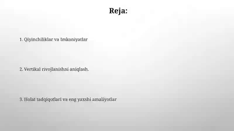 Shahar va qishloq hududlarni vertikal loyihalash 2