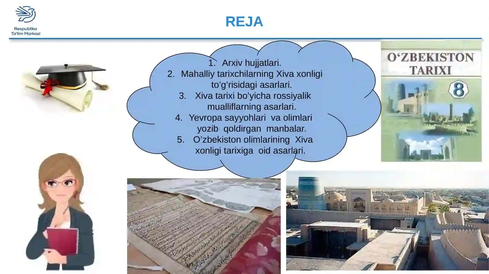 XIX-XIX asrning birinchi yarmida Xiva xonligi tarixi bo'yicha manbalar 2