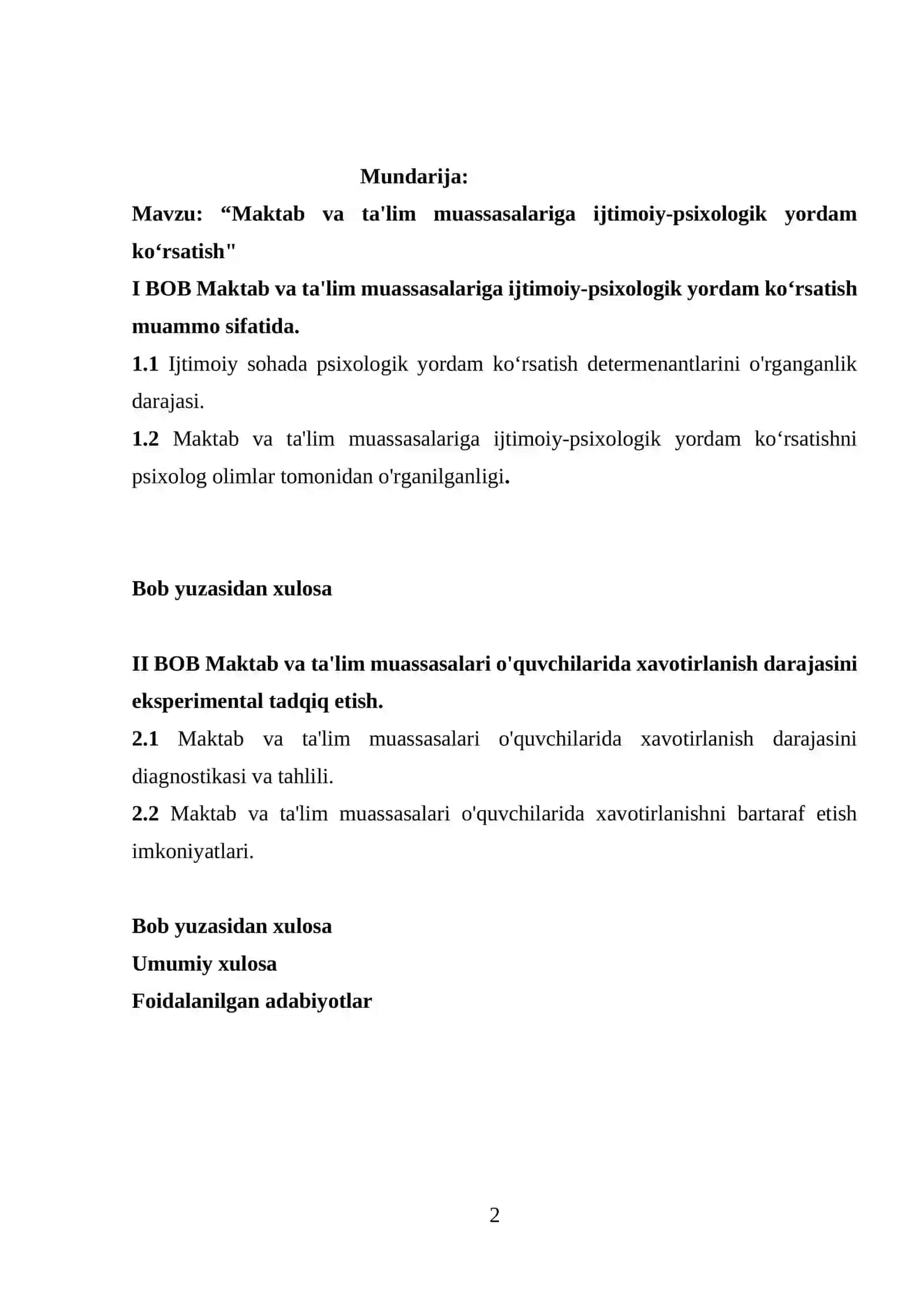 MUQUMIY NOMIDAGI QO’QON DAVLAT UNIVERSITETI 2