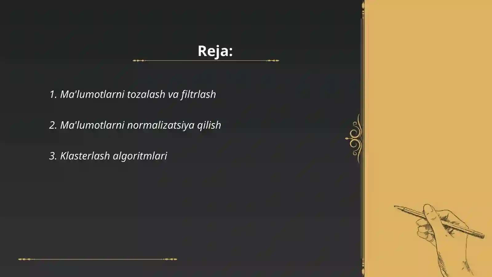 Dasturiy taʼminotda ma'lumotlarni qayta ishlash usullari 2