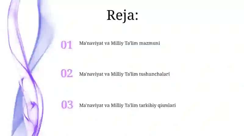 Ma'naviyat va Milliy Ta'lim 2