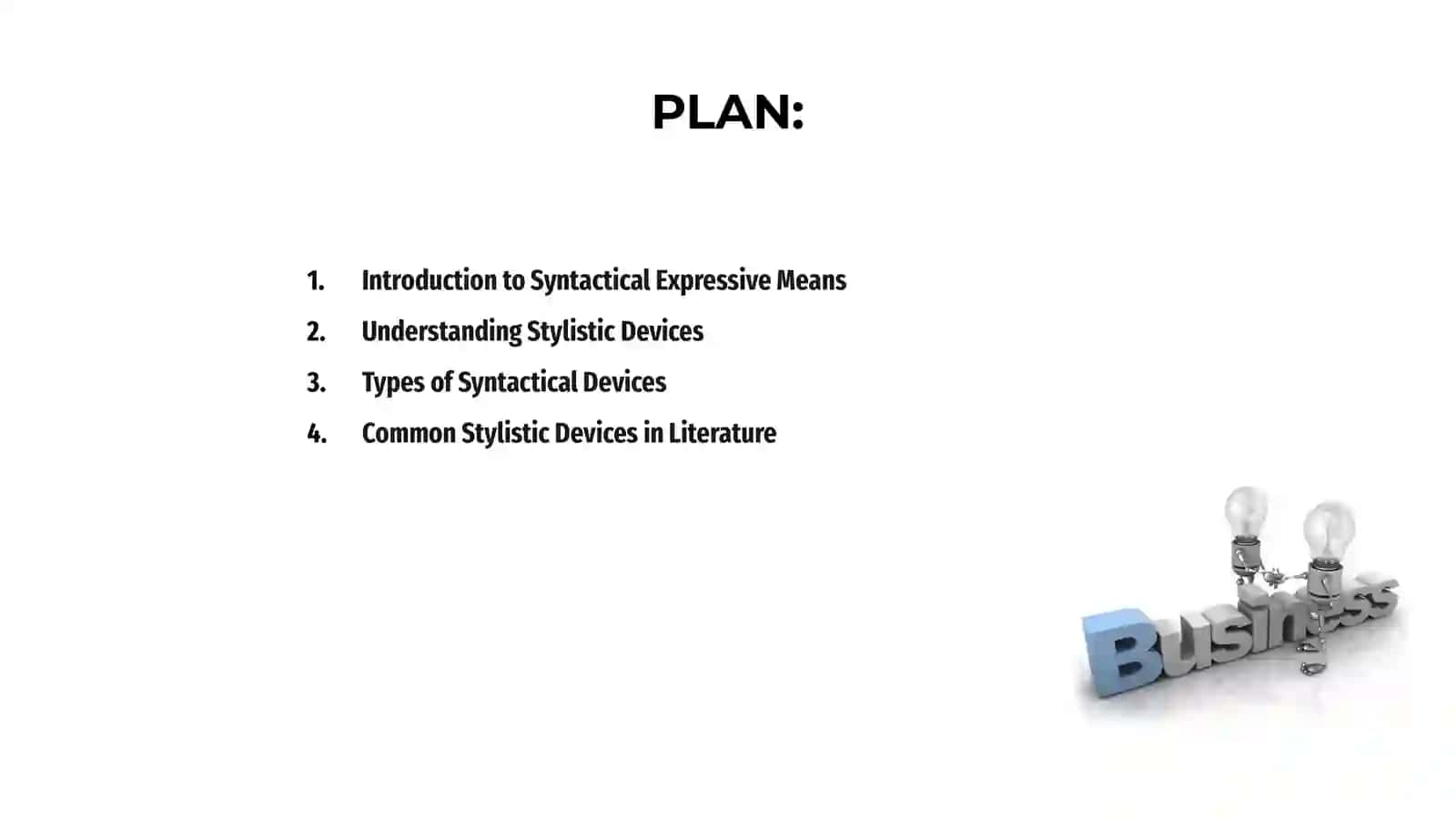 Syntactical expressive means and stylistic devices 2