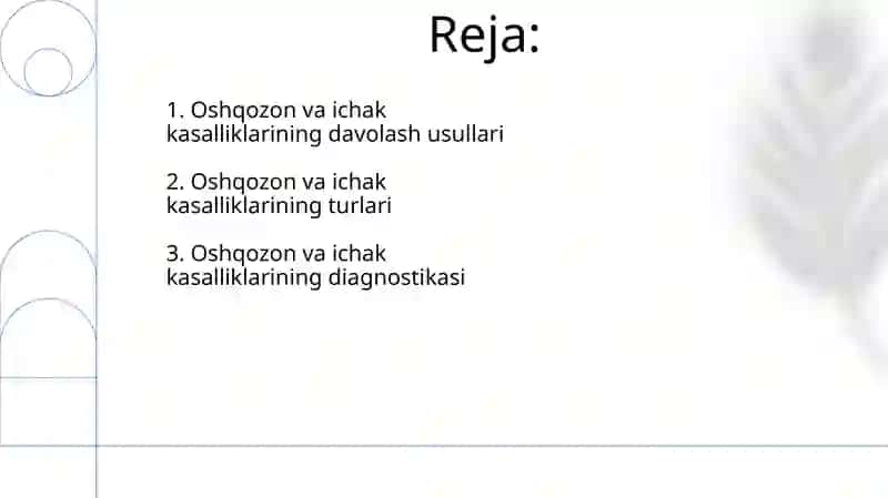 Oshqozon va ichak kasalliklari 2