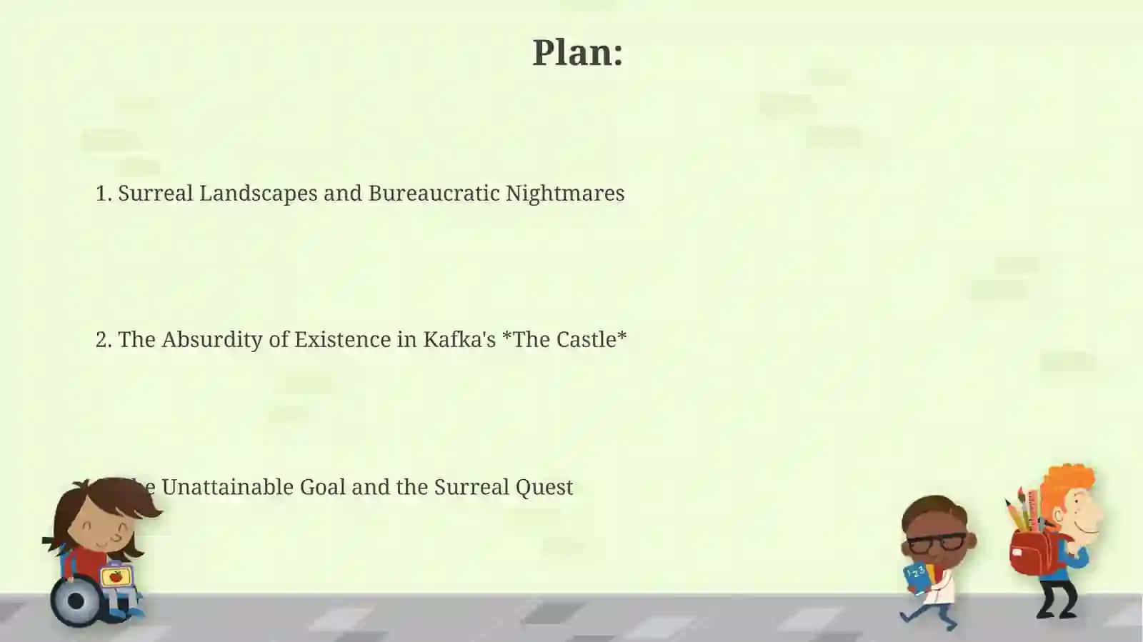 Surrealism and the absurd in Franz Kafka's the Castle 2