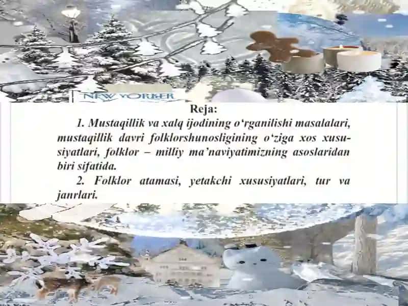 Adabiyotdafolkloranʼanalariningdavomiyligi 2