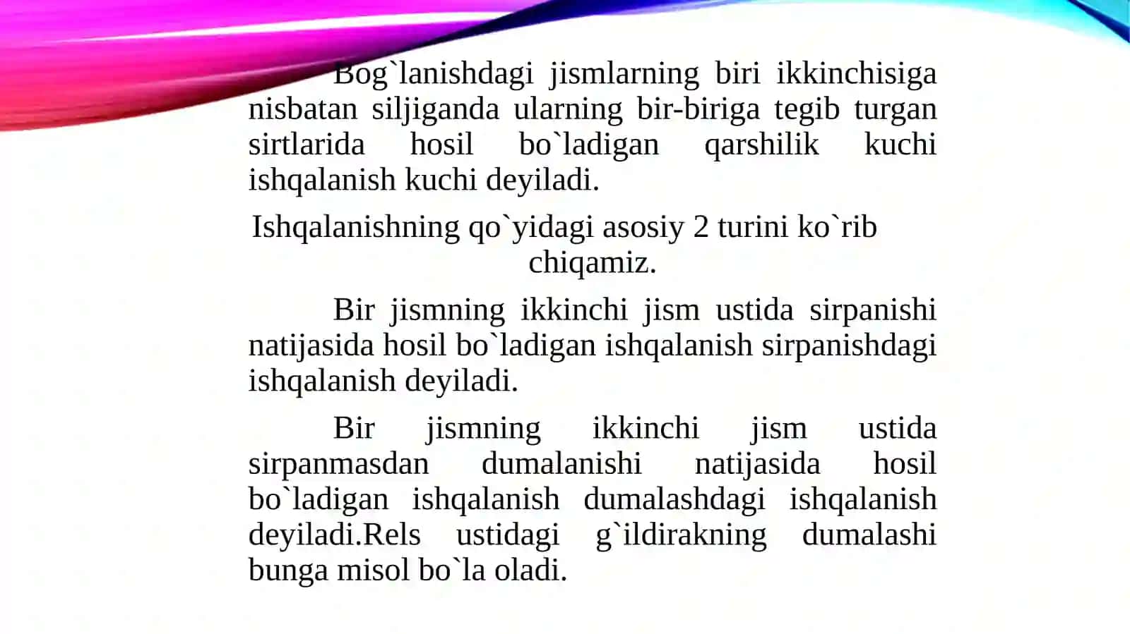 KUchlar tahlili 2