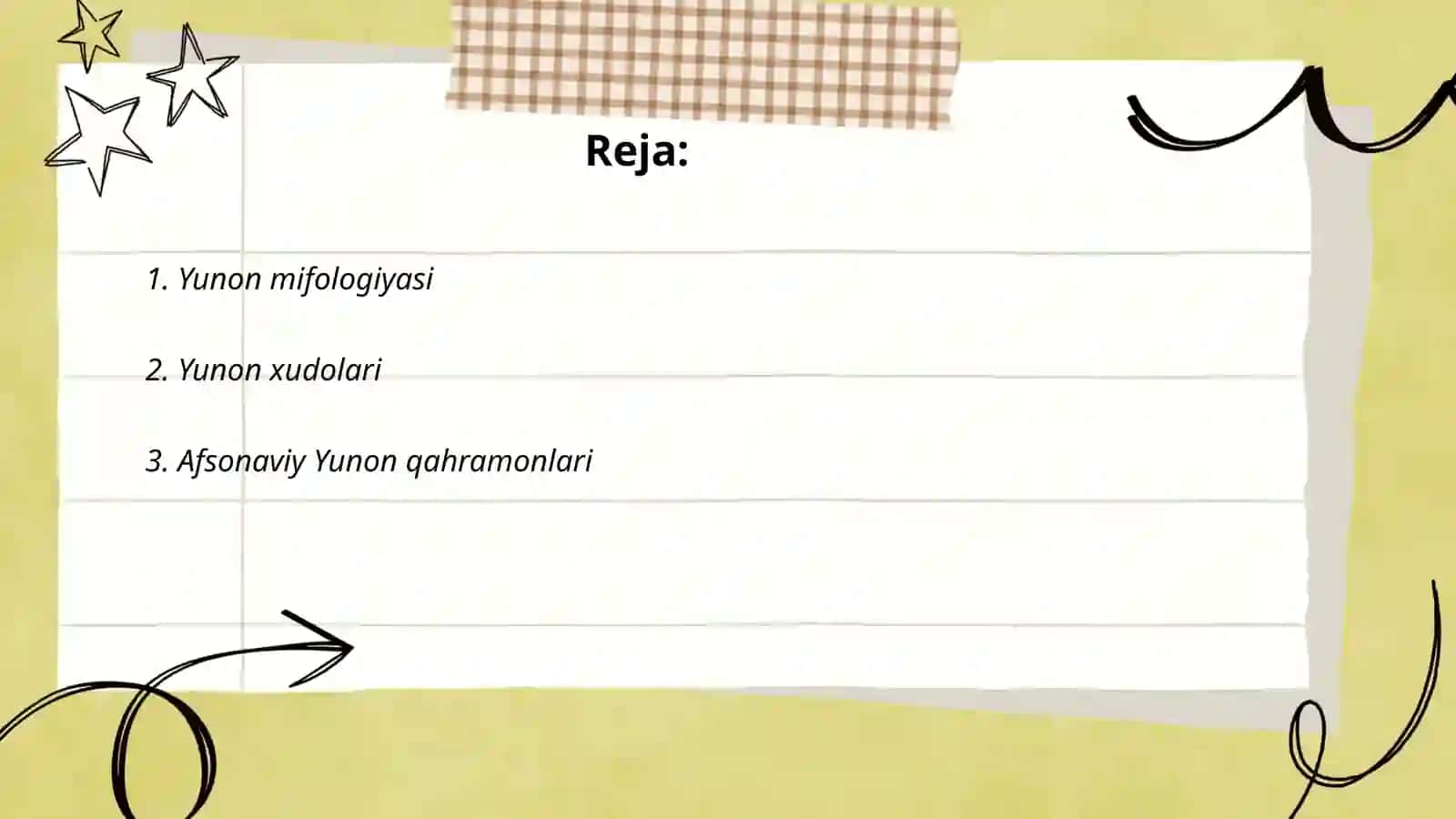 Yunon xudolari va afsonalari 2