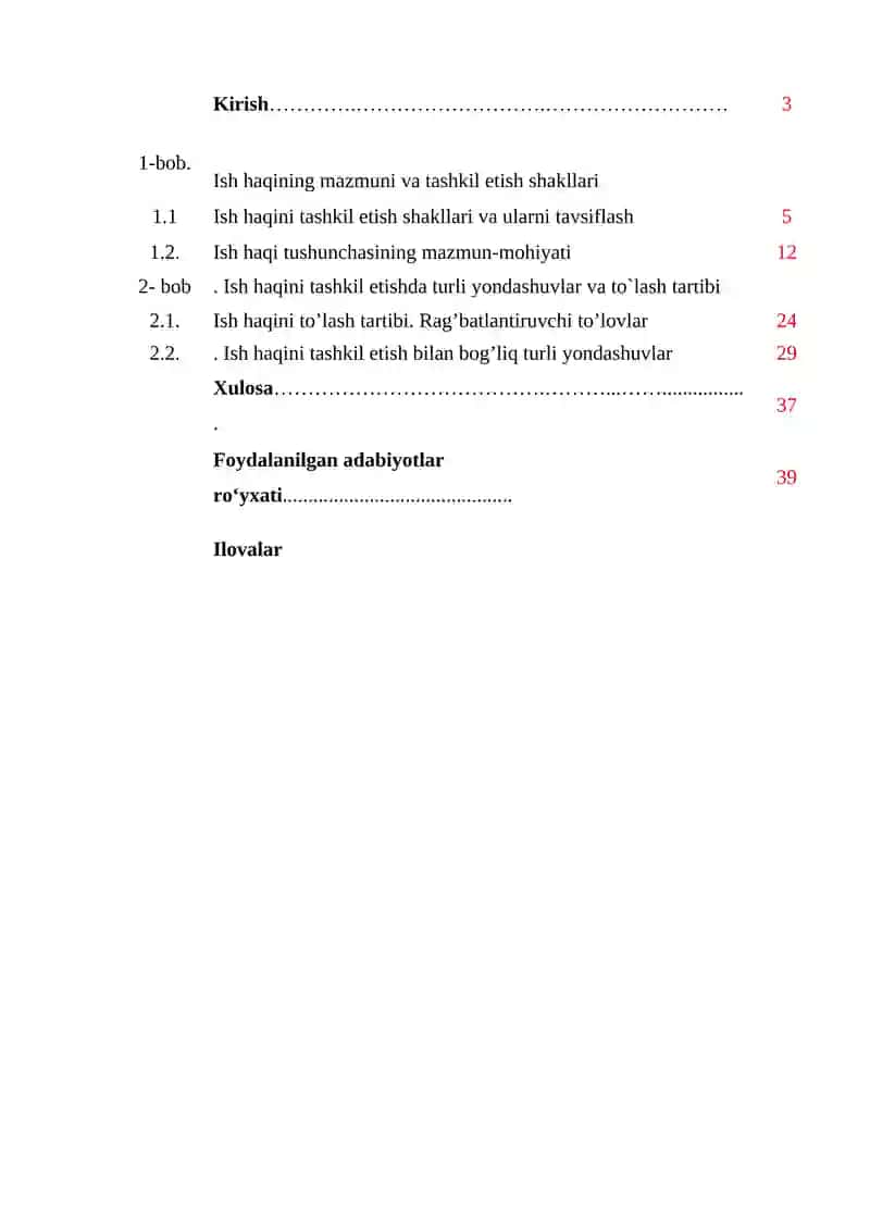 Ish haqini tashkil etishning yagona tarif tizimi,uning maqsadi va vazifalari 2
