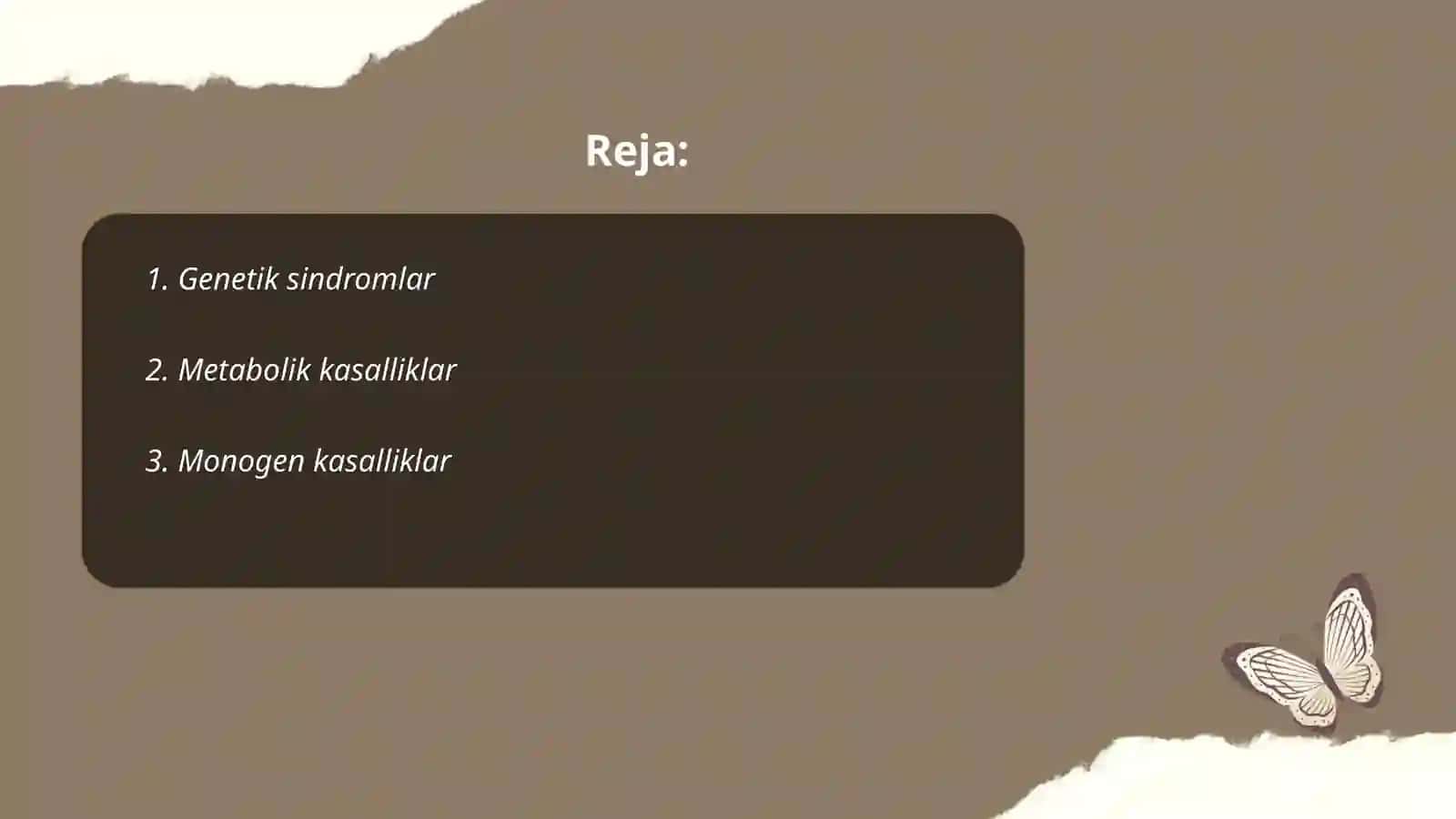 Genetik sindromlar 2
