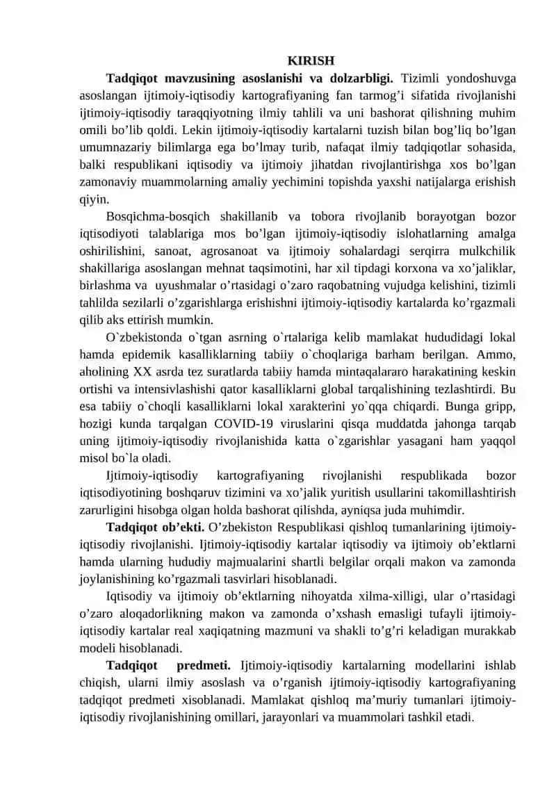 Kompleks atlaslarni loyihalash va tuzish 2