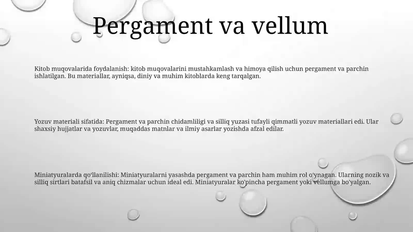 Xv-Xvi Asrlarda Yurtimiz KitobatchiligidaQoʻLlanilganAshyolar 2