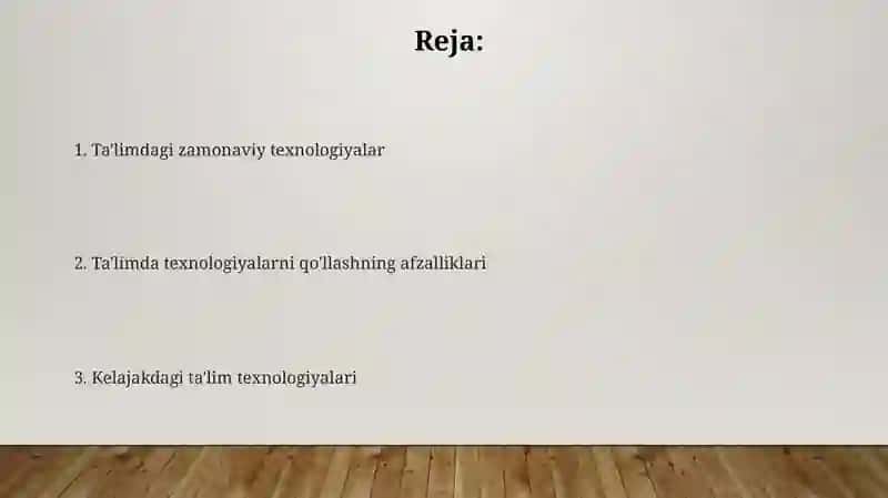 Ta'limdagi zamonaviy texnologiyalar 2