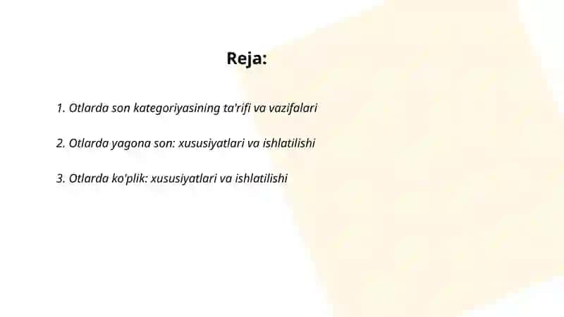 Otlarda son kategoriyasi 2