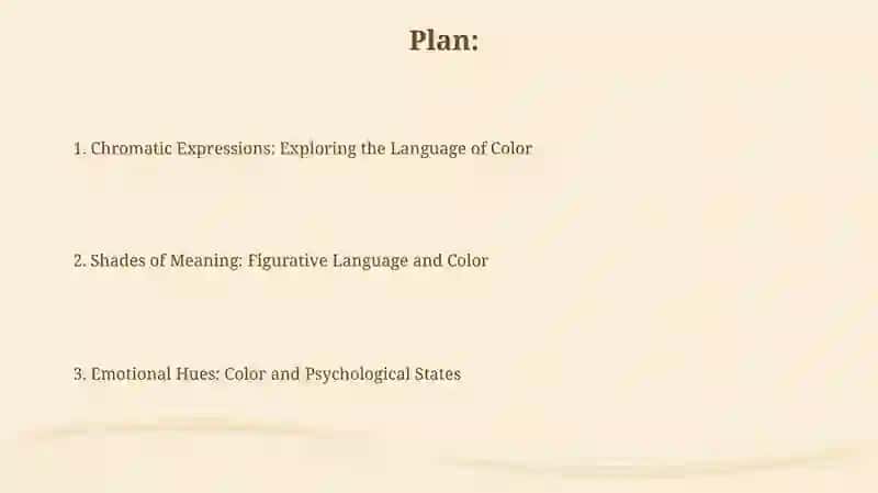 Chromatic Expressions: Exploring the Language of Color 2