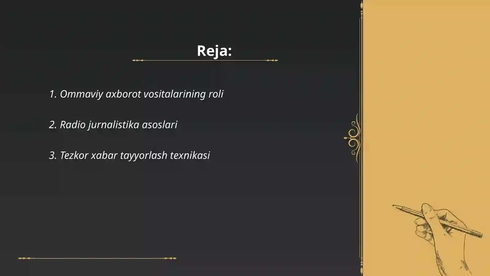 Ommaviy axborot vositalarining roli 2