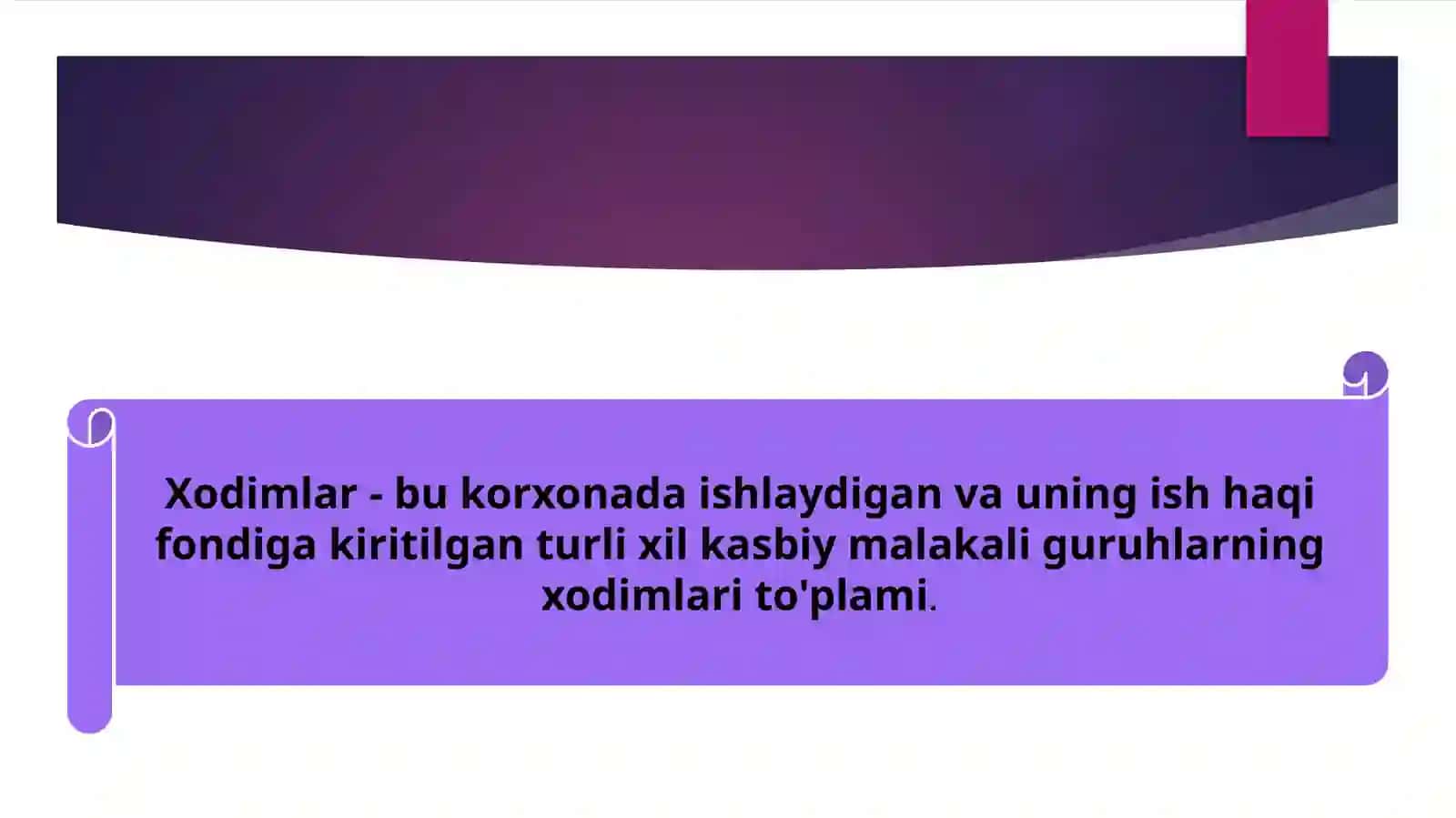 Korxonada Xodimlar mehnatini tashkil qilish 2