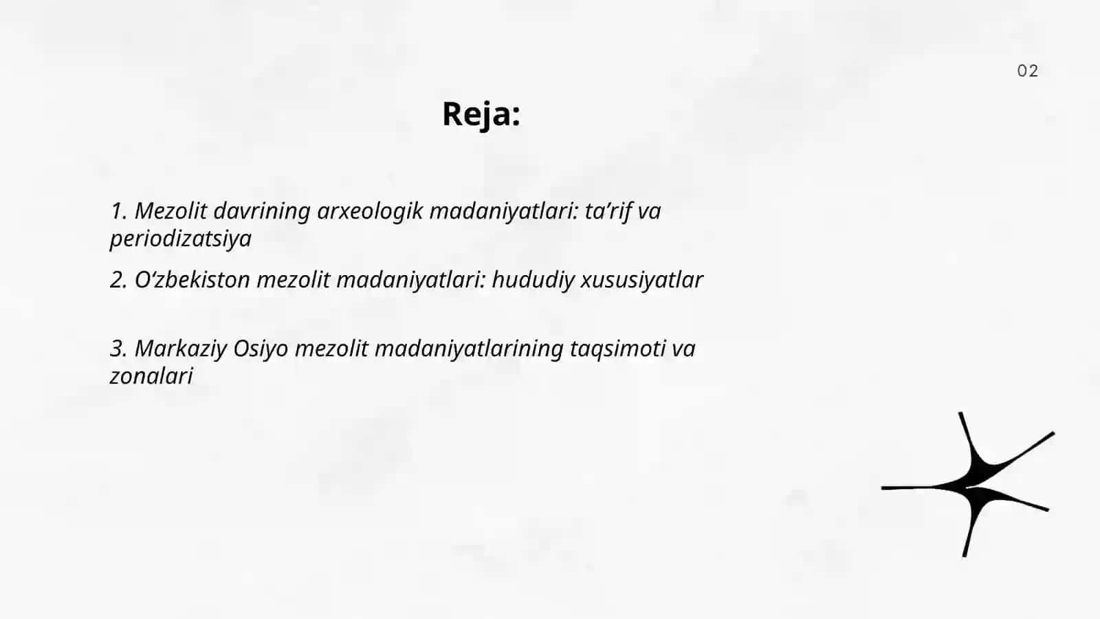 Mezolit davrining arxeologik madaniyatlari 2