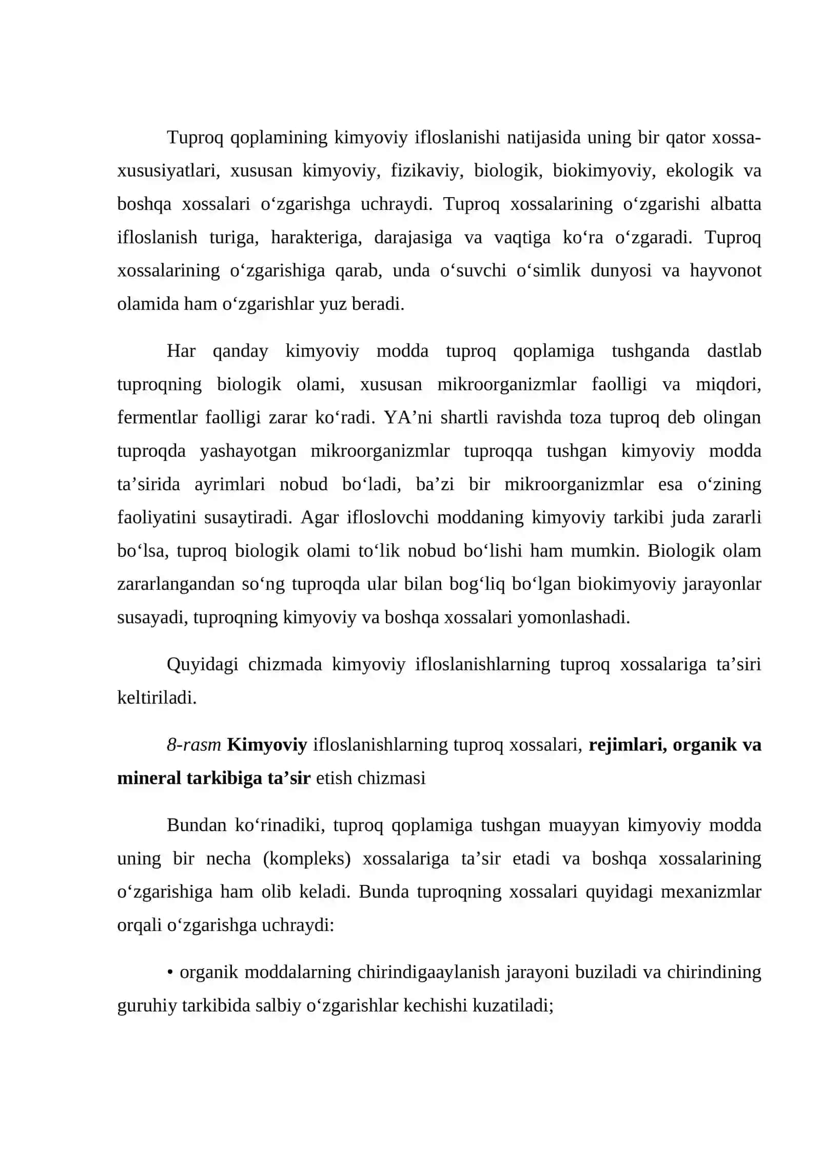Kimyoviy va biologik ifloslanish 2