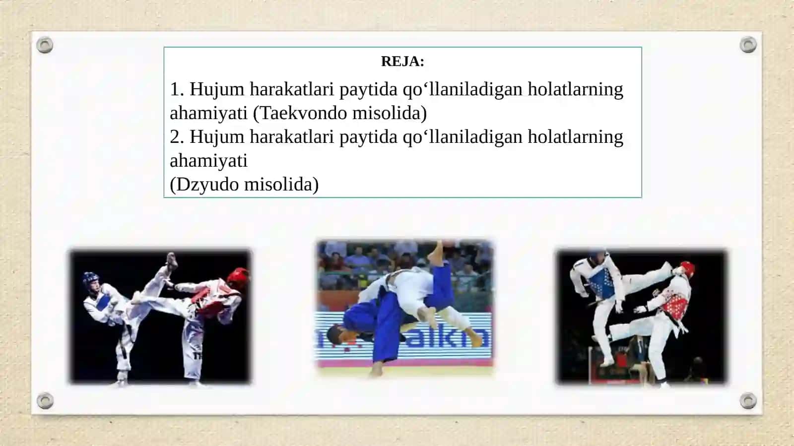 HUJUM HARAKATLARI PAYTIDA QO‘LLANILADIGAN HOLATLARNING AXAMIYATI 2