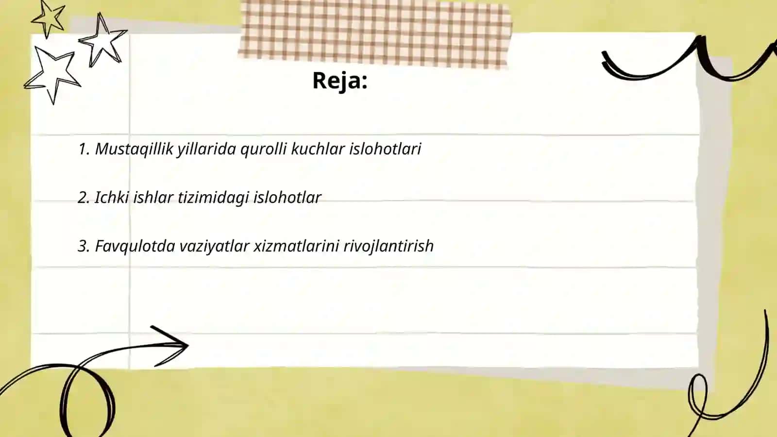 Mustaqillik yillarida qurolli kuchlar islohotlari 2