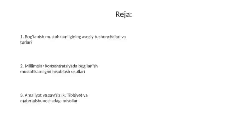 Omillar orasidagi bogʻlanish kuchini hisoblash muammolarini hal qiling 2