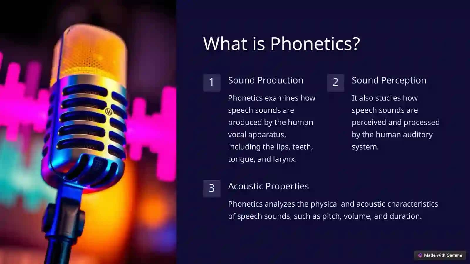 Introduction to Phonetics 2