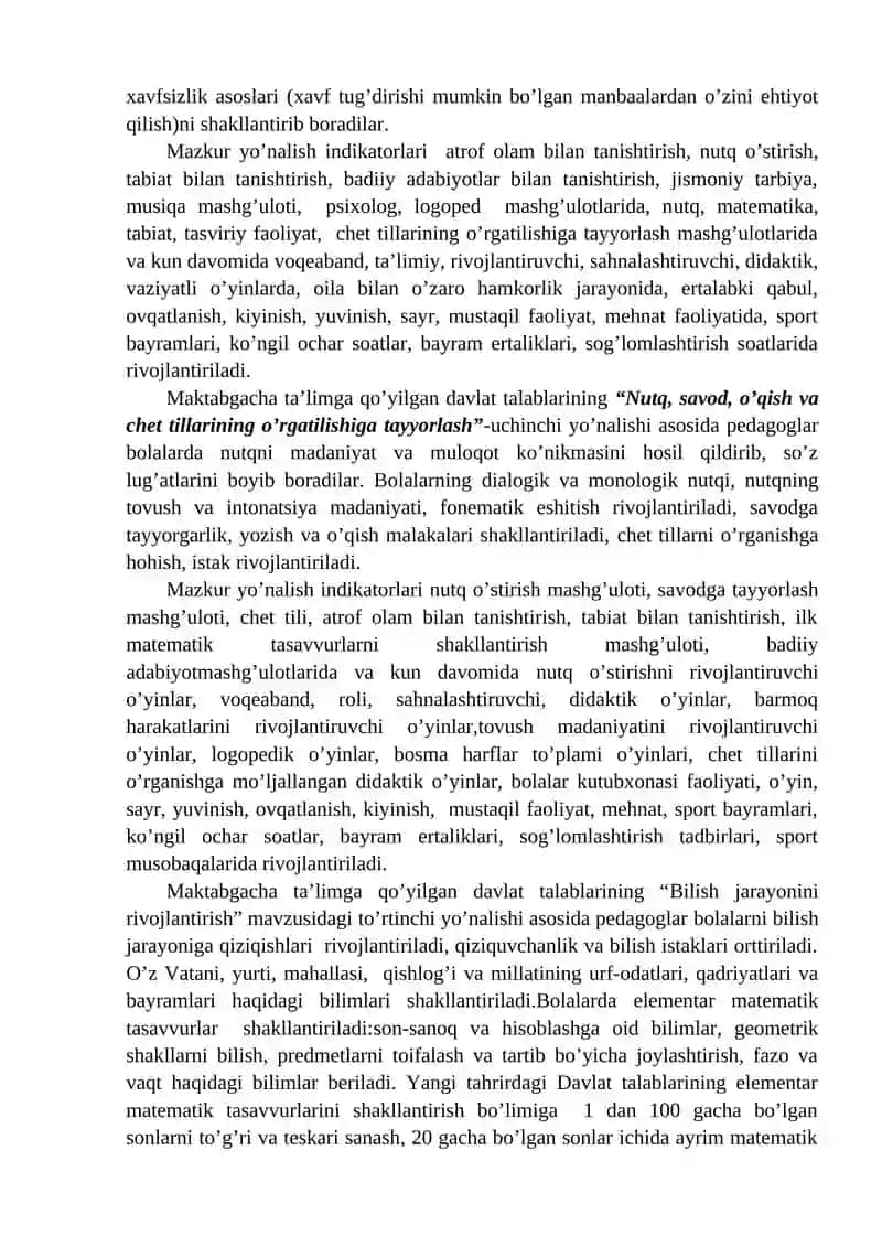 Jismoniy rivojlantirish va madaniy-gigienik ko’nikmalarni shakllantirish 2