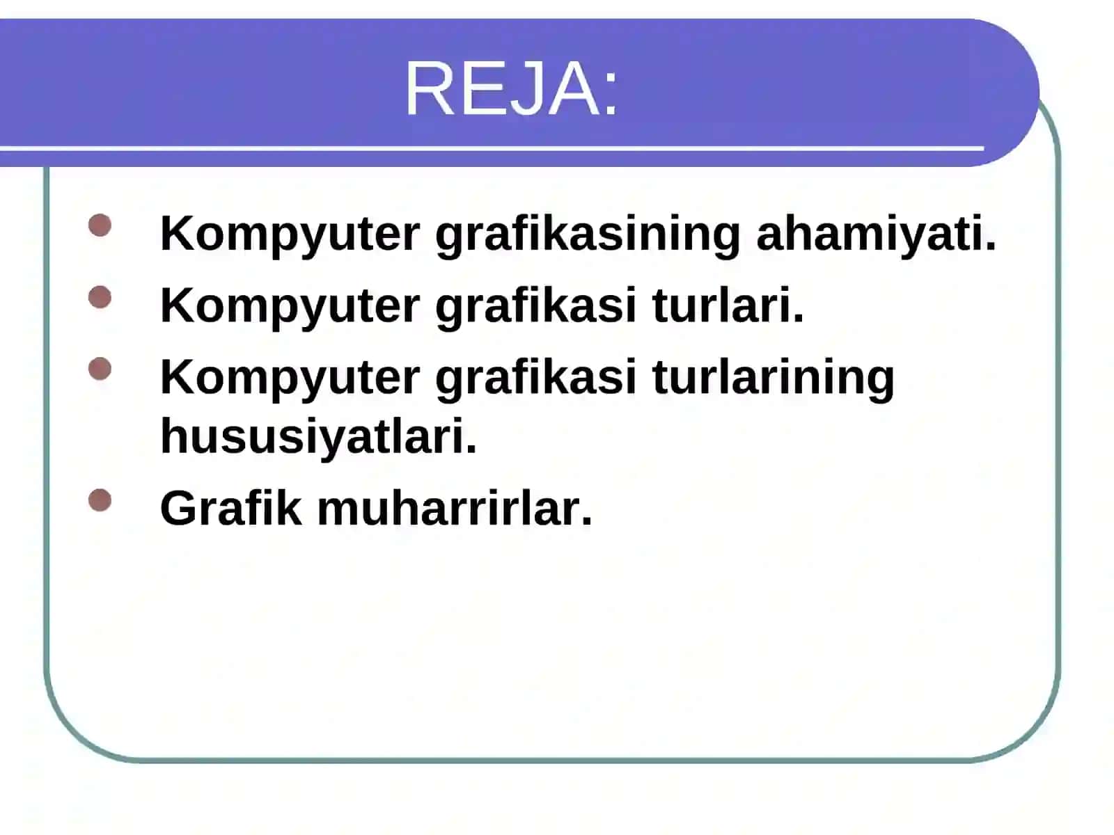 Vektоrli va rastrli kоmpyuter grafikasi 2