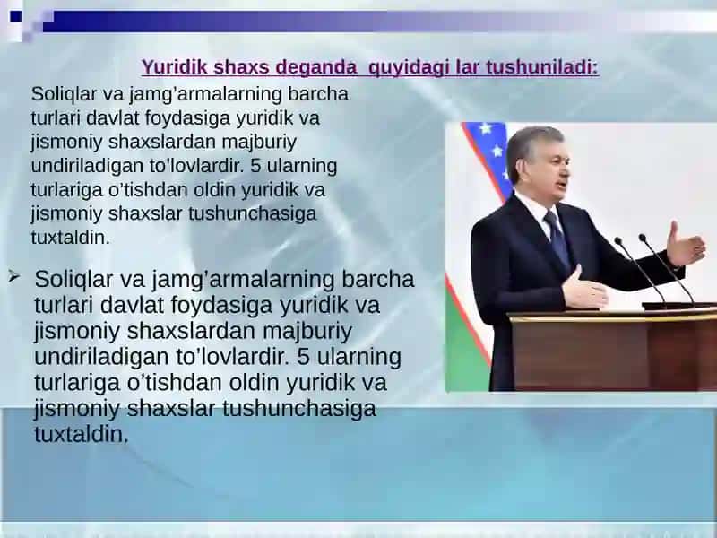 Soliq va majburiy to'lovlar auditi 2