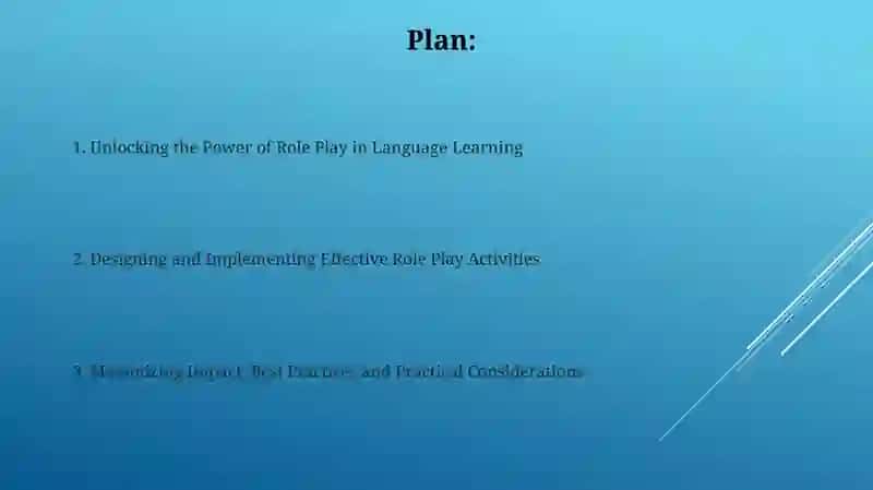 Unlocking the Power of Role Play in Language Learning 2