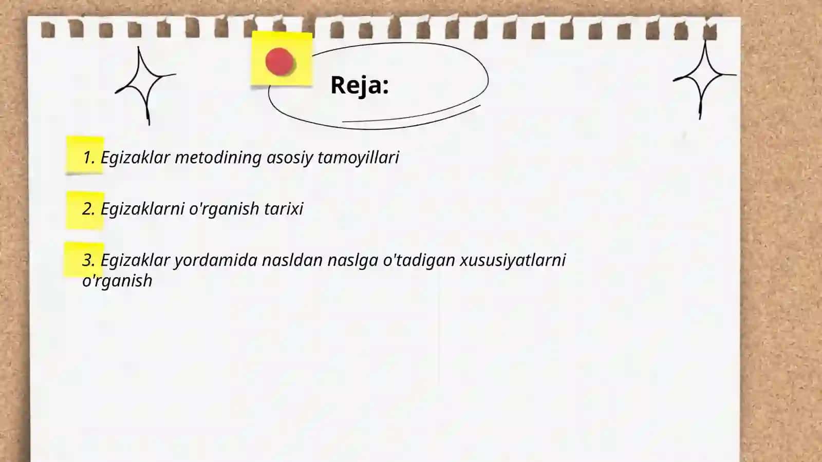 Egizaklar metodi 2