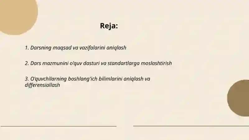Matematika oʻqitish metodikasi 2
