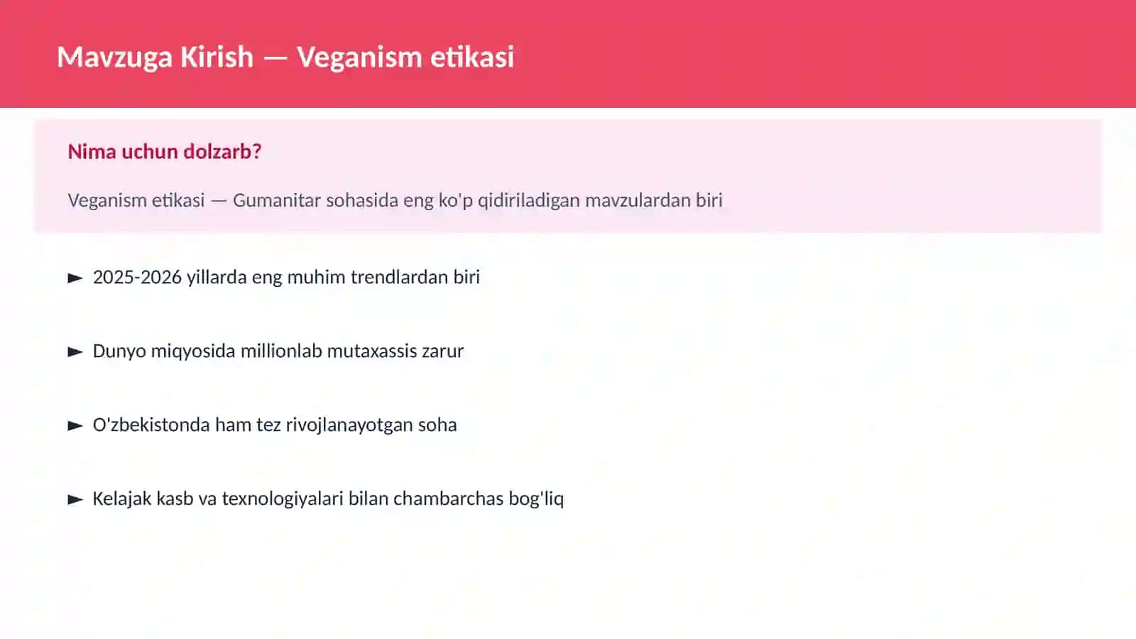 Veganism etikasi 2