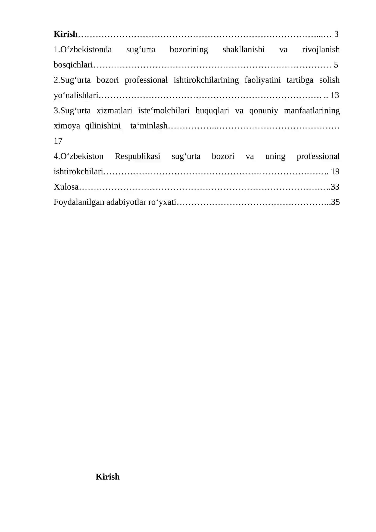 Оʻzbеkistоndа sugʻurtа tizimining shаkllаnish tаriхi vа rivоjlаnishi 2