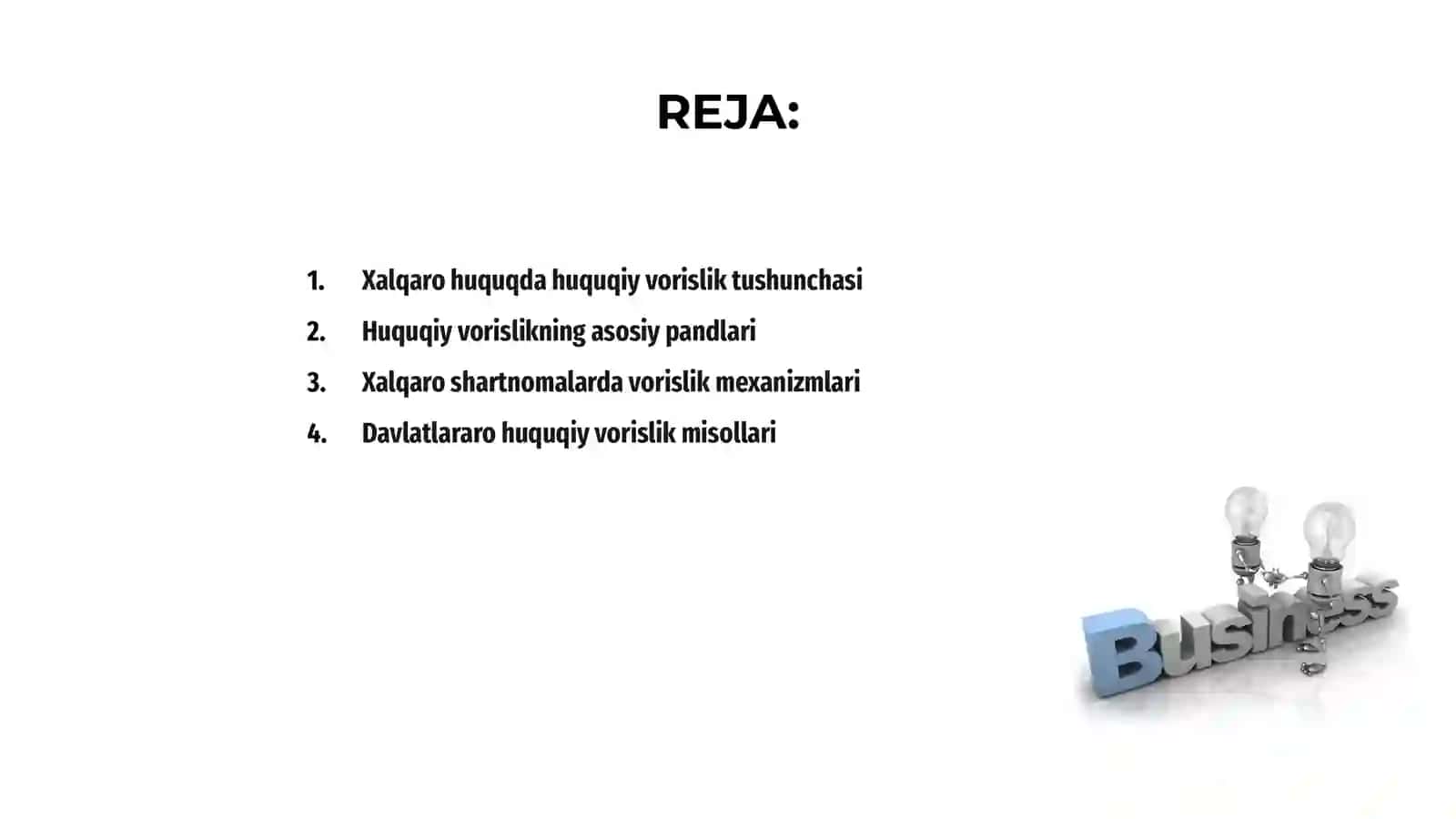 Xalqaro huquqda huquqiy vorislik 2