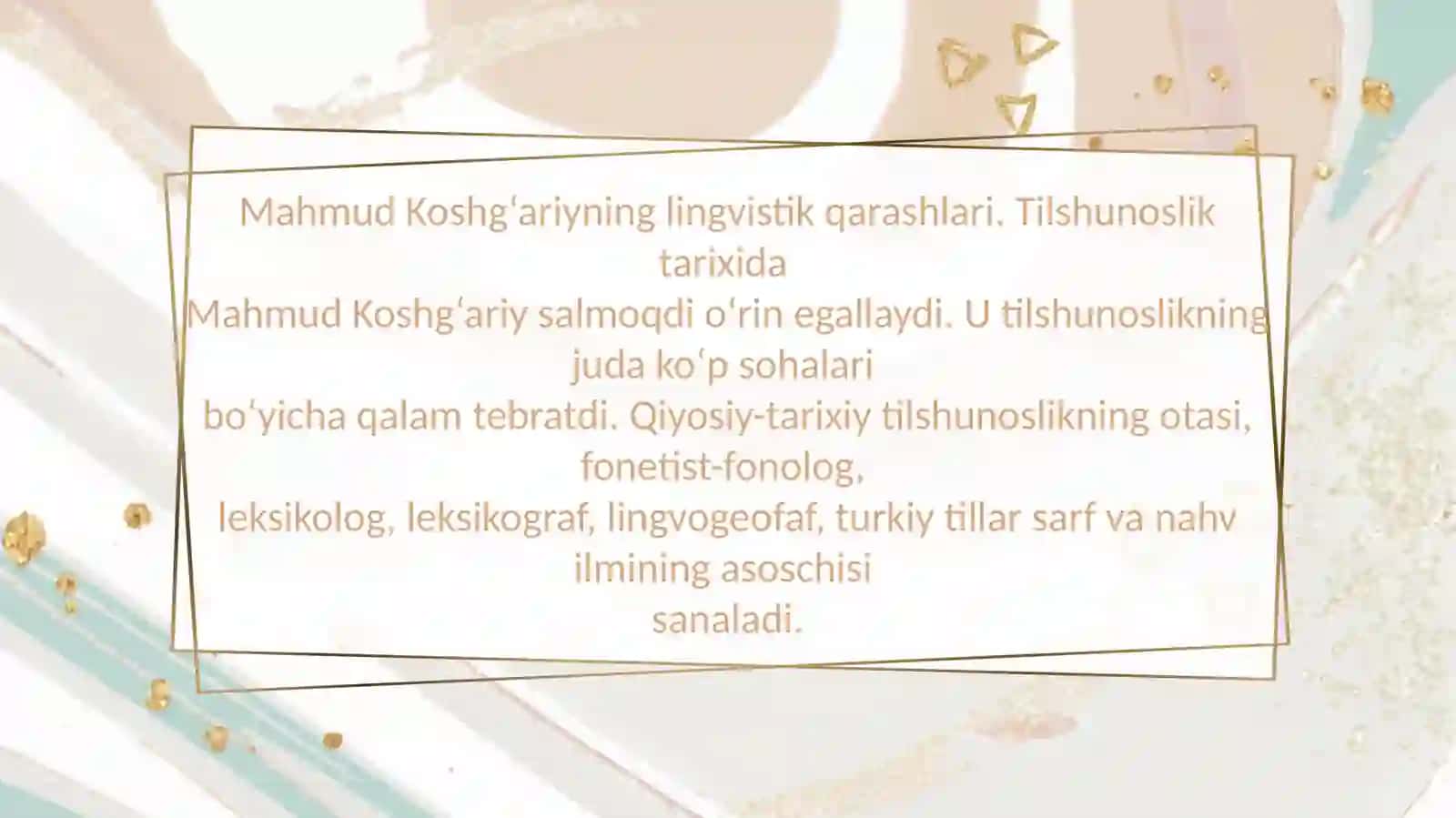 MAHMUD KOSHG‘ARIY TURKIY TILLAR QIYOSIY GRAMMATIKASINING ASOSCHISI. ALISHER NAVOIYNING LISONIY QARASHLARI 2