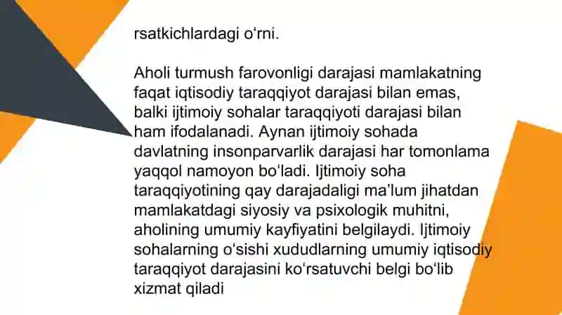 Yangi islohatlar 2