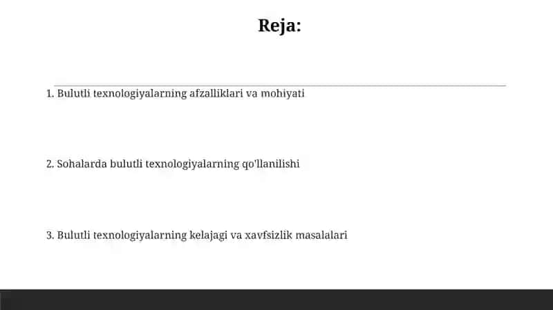 Bulutli texnologiyalar 2