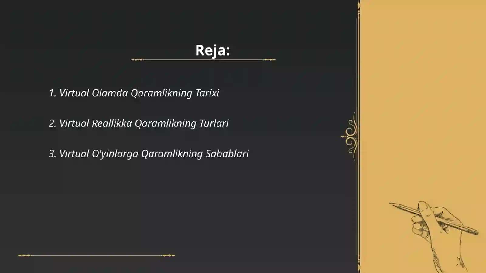 Virtual Olamda Qaramlik 2