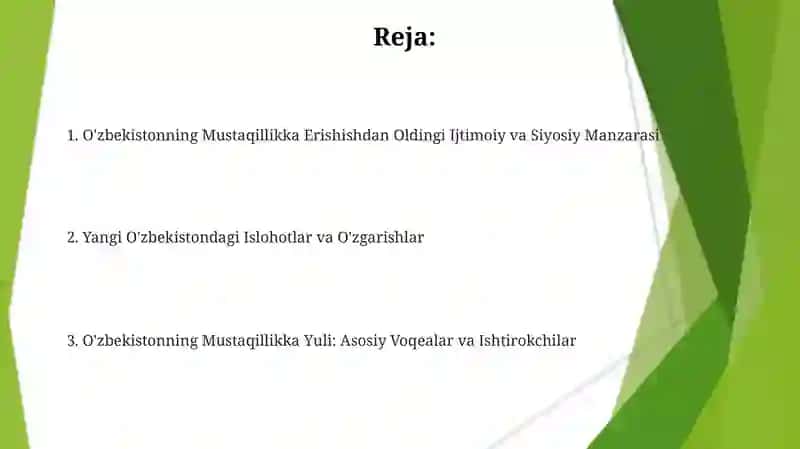 O'zbekistonning Mustaqillikka Erishishdan Oldingi Ijtimoiy va Siyosiy Manzarasi 2