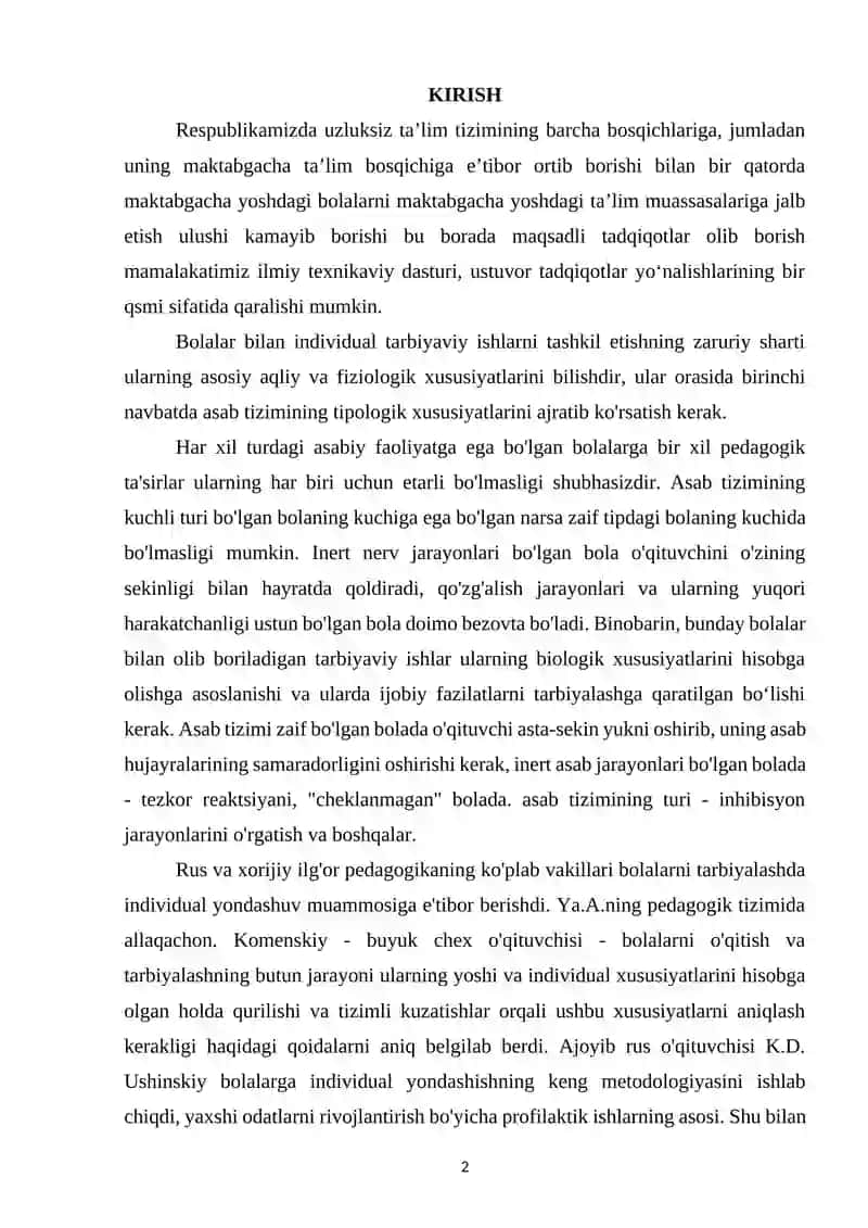TARBIYADA INDIVIDUAL YONDASHISHNING PSIXOLOGIK ASOSLARI 2